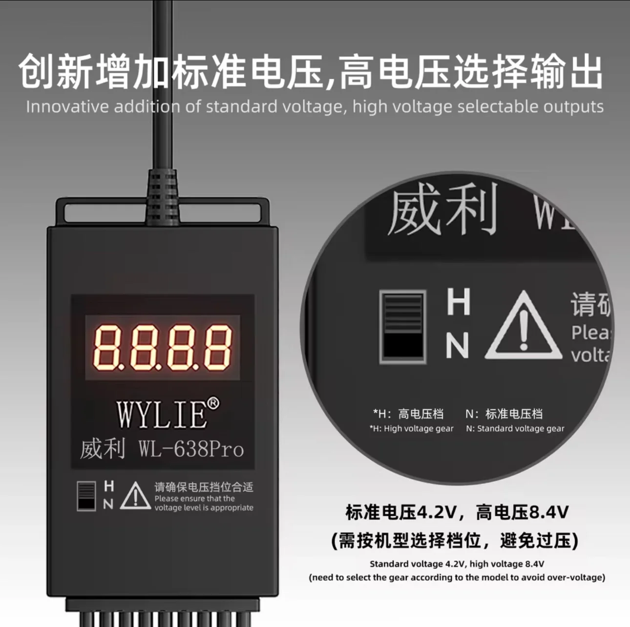 WYLiE WL-683 PRO ANDROİD VE İPHONE FULL SERİSİ GÜÇ KAYNAĞI KABLOSU
