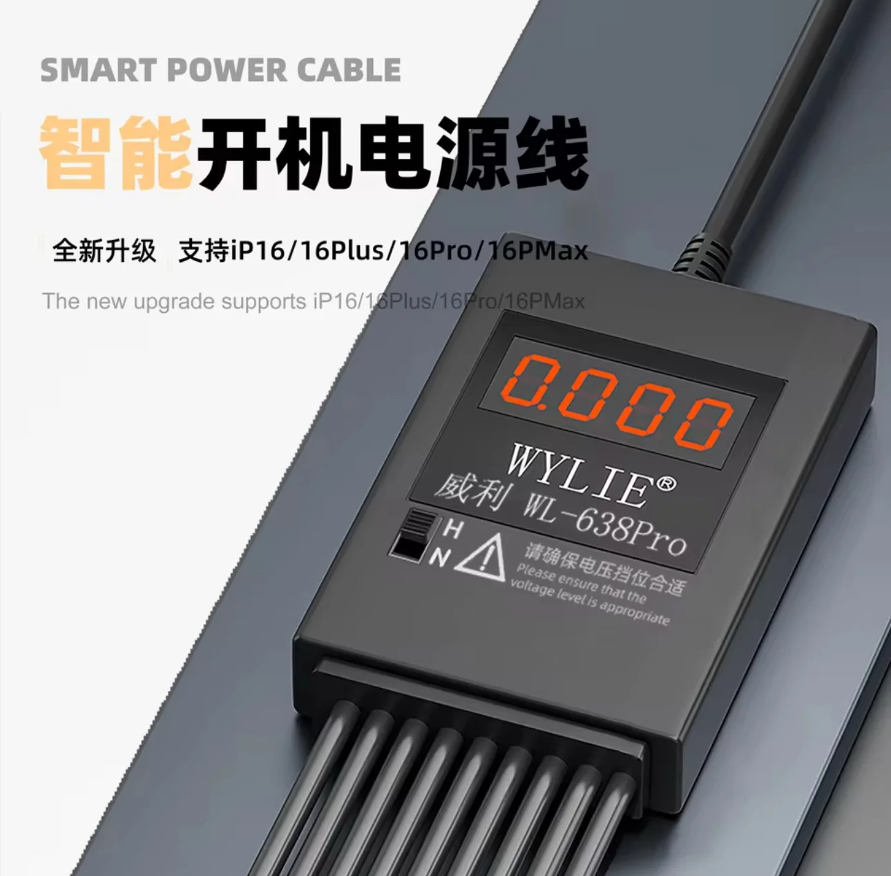 WYLiE WL-683 PRO ANDROİD VE İPHONE FULL SERİSİ GÜÇ KAYNAĞI KABLOSU